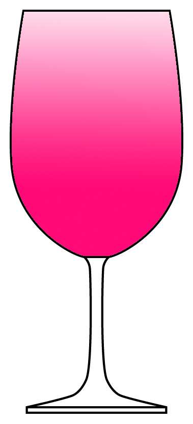 Plaza Rose Water Goblet by Block-1
