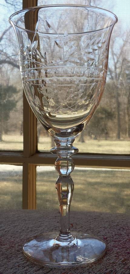 678-6 Water Goblet by Bryce-1