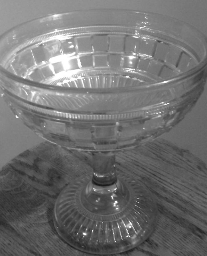 Three Stories 9" Open Compote by Bryce-1