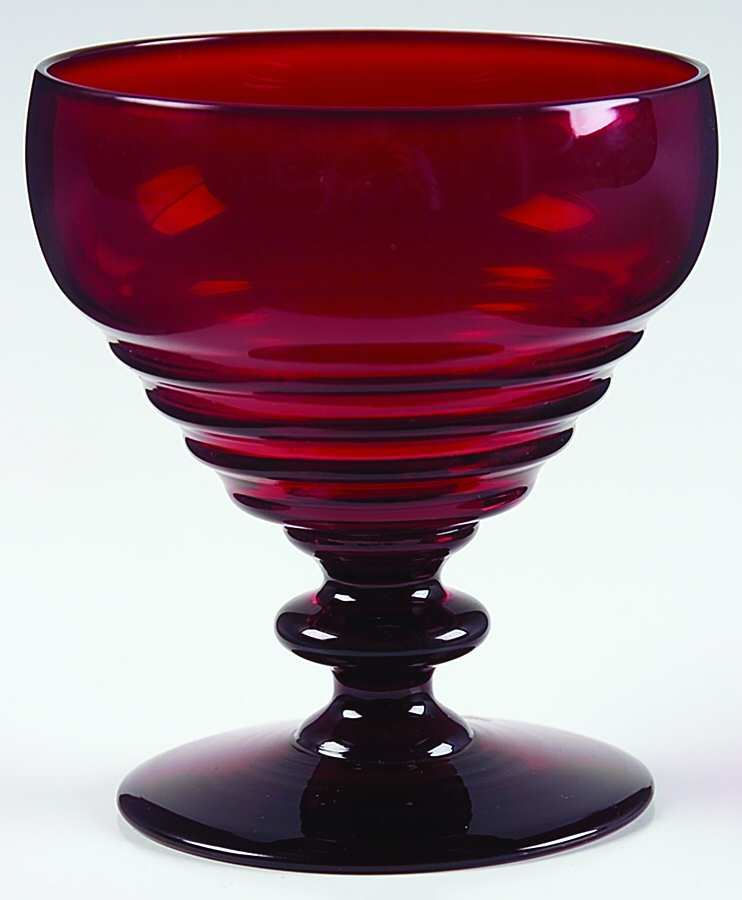 Georgian Ruby Low Sherbet by Bryce-1