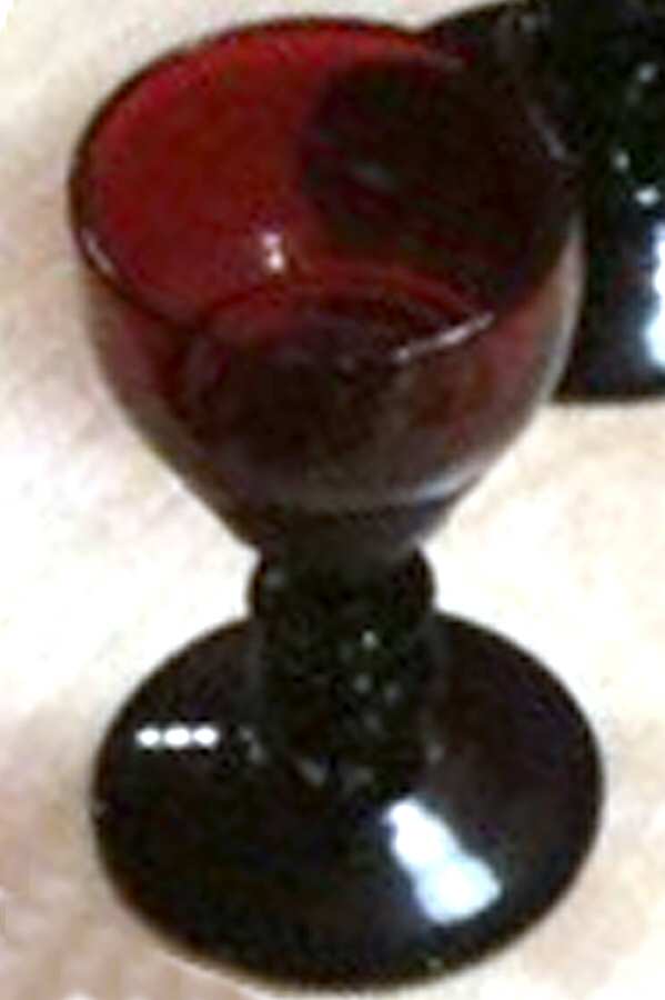 Georgian Ruby Cordial Glass by Bryce-1