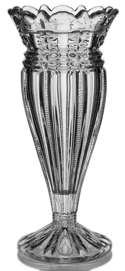 Paris Clear 9" Flower Vase by Bryce-1