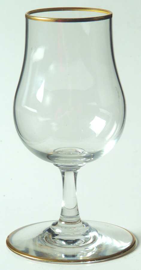 Chimney Gold Brandy Glass by Baccarat-1