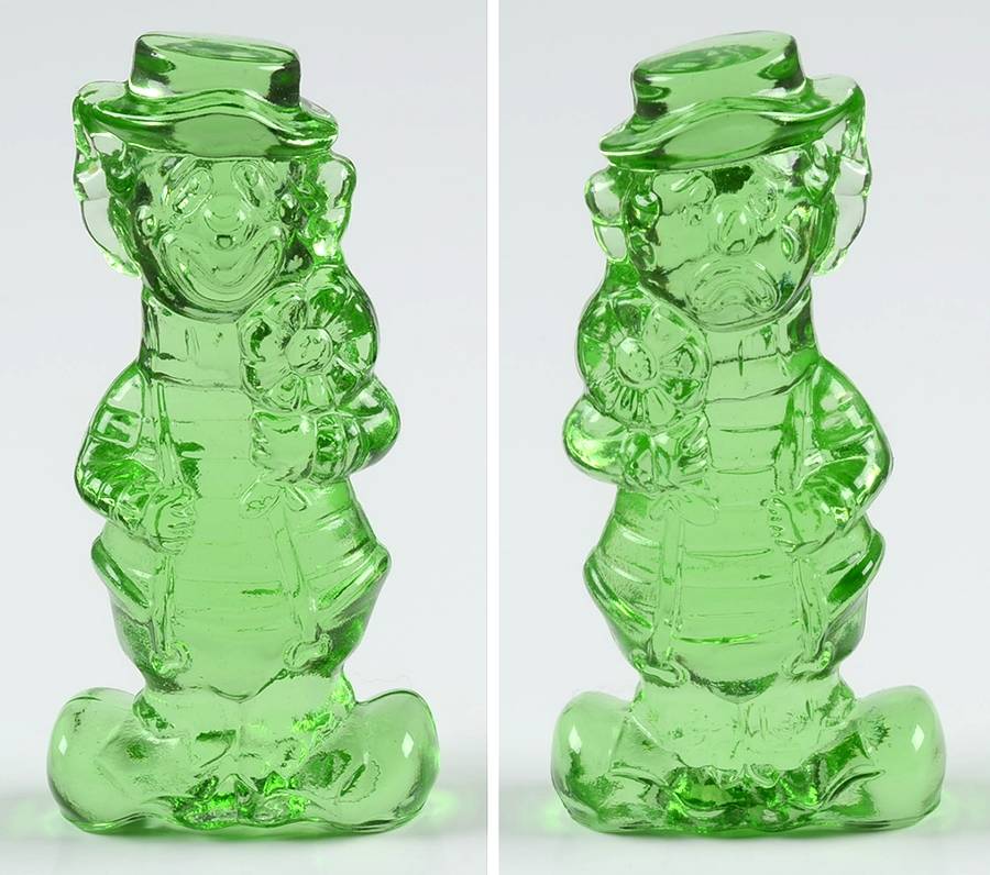 Animals & Figurines Virgil the Two Faced Clown by Boyd Crystal-1