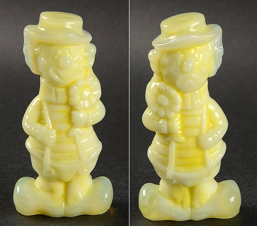 Animals & Figurines Virgil the Two Faced Clown by Boyd Crystal-1