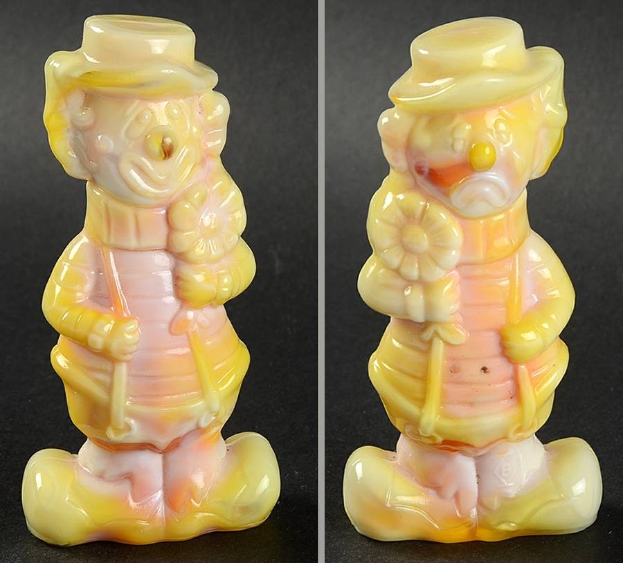 Animals & Figurines Virgil the Two Faced Clown by Boyd Crystal-1