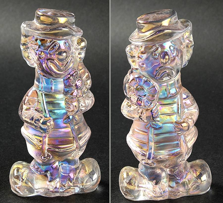 Animals & Figurines Virgil the Two Faced Clown by Boyd Crystal-1