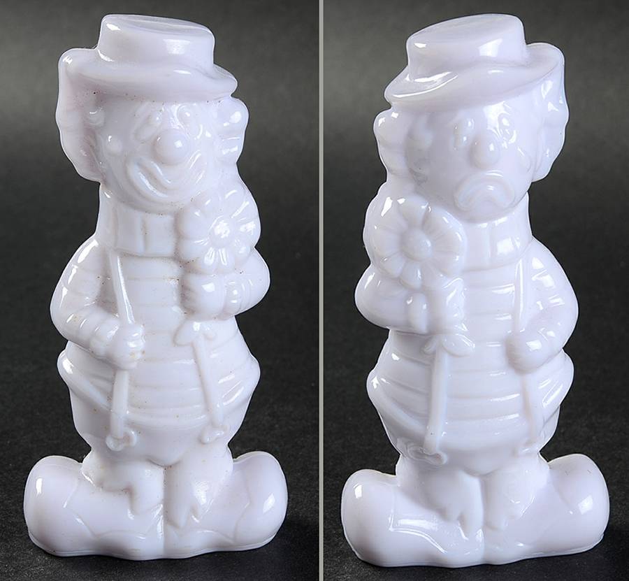 Animals & Figurines Virgil the Two Faced Clown by Boyd Crystal-1