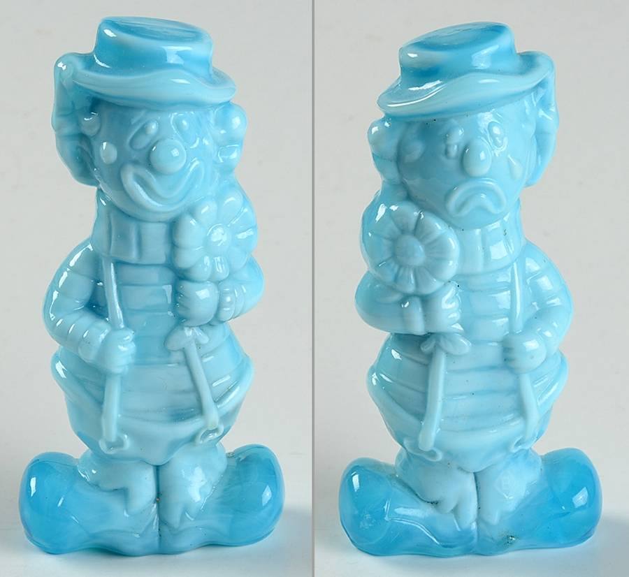 Animals & Figurines Virgil the Two Faced Clown by Boyd Crystal-1