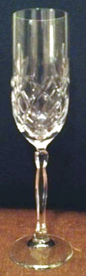 Oxford (Multisided Stem) Fluted Champagne by Badash Crystal-1