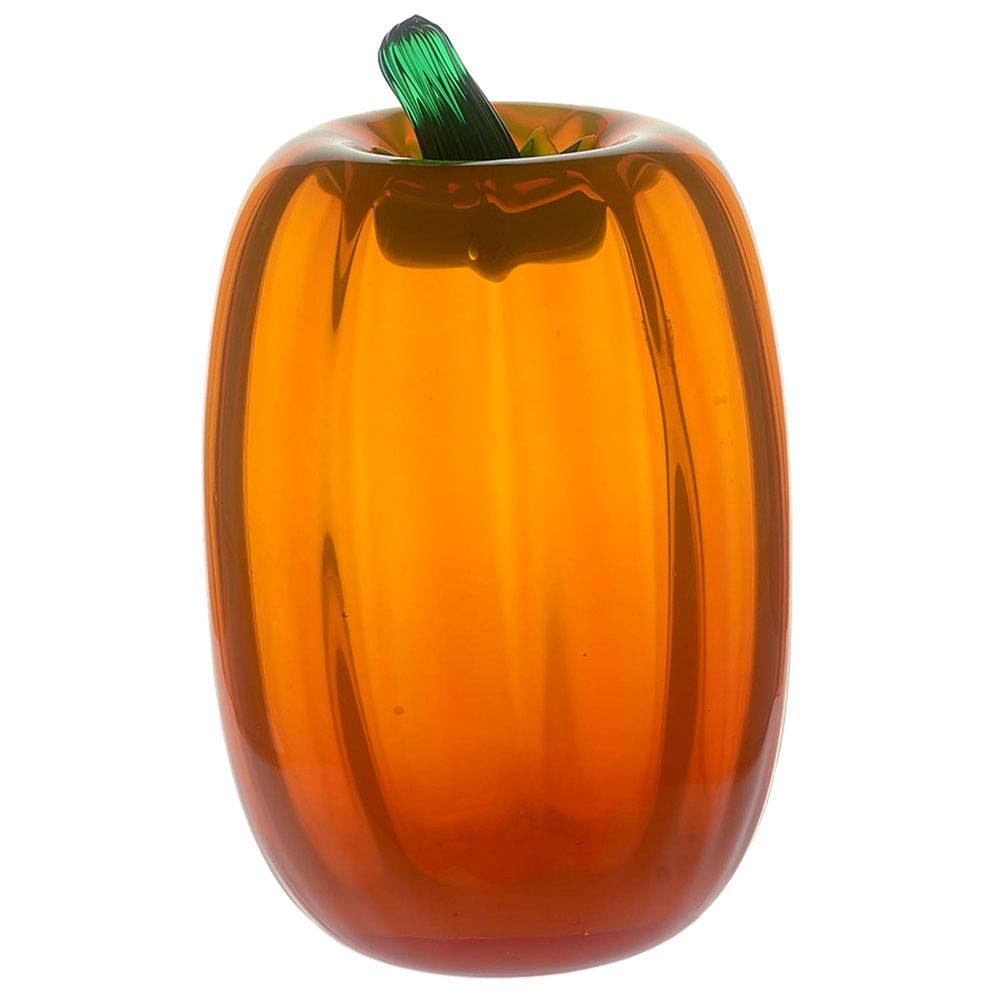Blenko Fruits & Vegetables #6618T 7"-8" Tall Pumpkin by Blenko-1