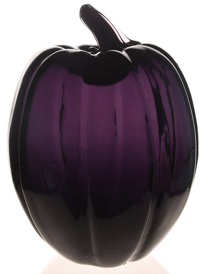 Blenko Fruits & Vegetables #6618T 8" Tall Pumpkin by Blenko-1