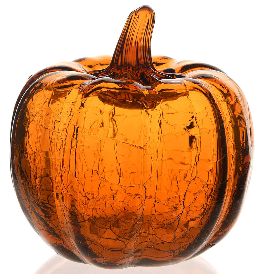 Blenko Fruits & Vegetables #9355S 5" Small Pumpkin by Blenko-1