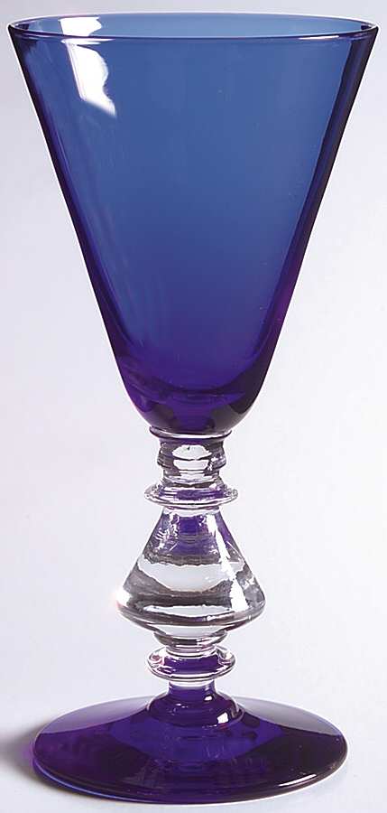 896 Cobalt Blue Wine Glass by Bryce-1