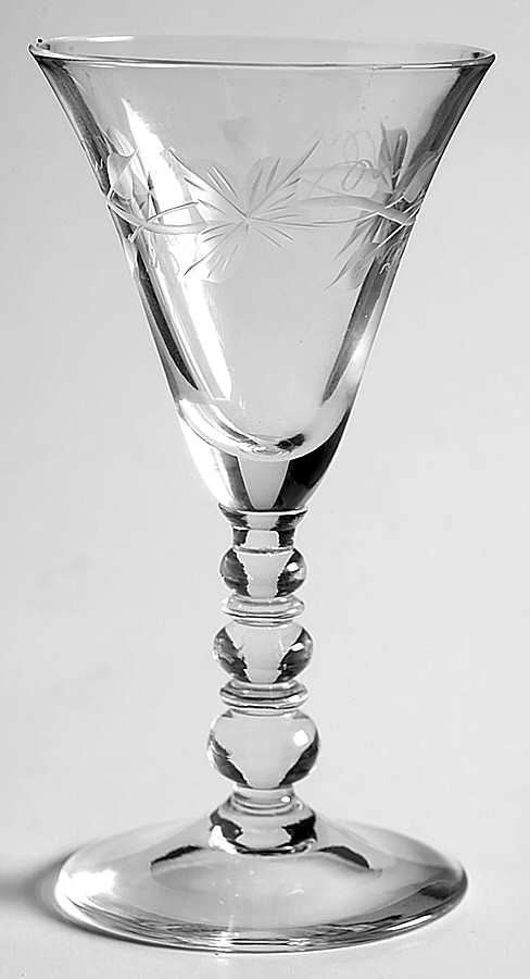 Columbine (Stem #880) Sherry Glass by Bryce-1