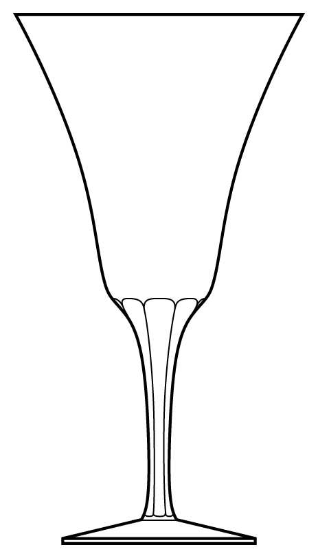 Regal (Stem #1075) Water Goblet by Bryce-1