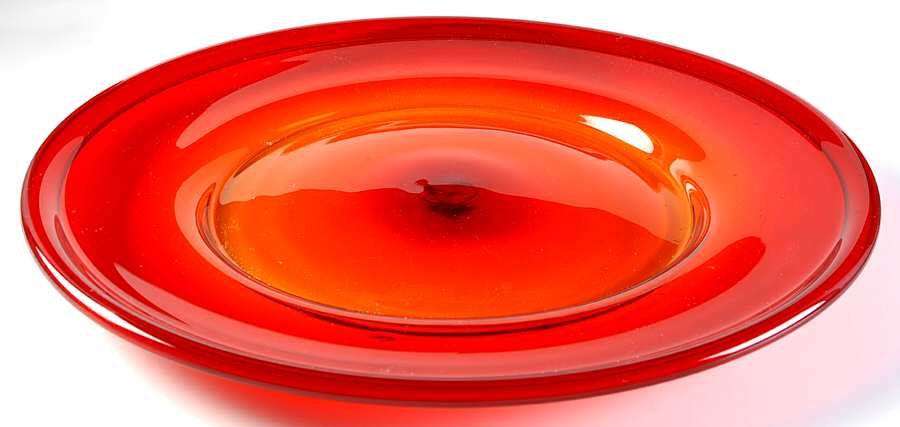Tableware #7331 18" Torte Plate by Blenko-1
