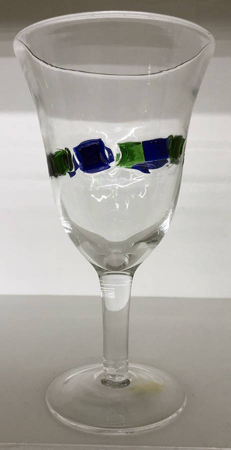 Mosaic Water Goblet by Block-1