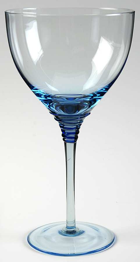 Lagoon Blue Water Goblet by Block-1