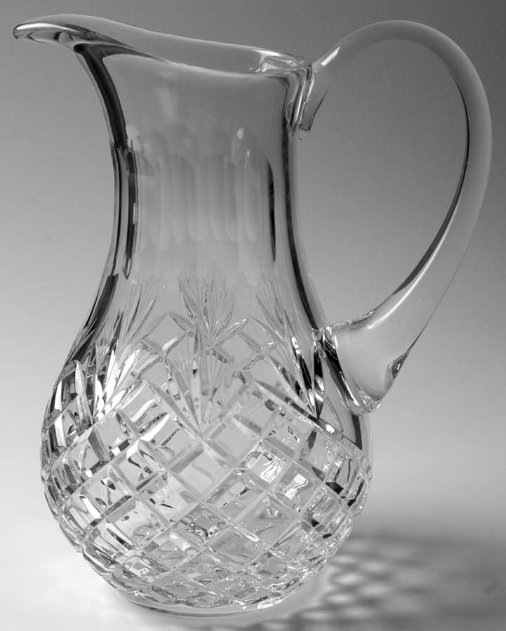 Oxford (Smooth Stem) 54 Oz Pitcher by Badash Crystal-1