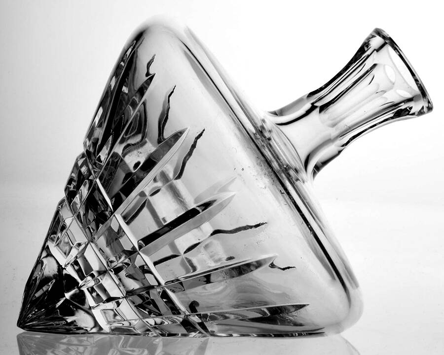 Alice Decanter No Stopper by Badash Crystal-1