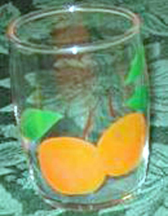 Crystal Fruits Juice Glass by Bartlett Collins-1