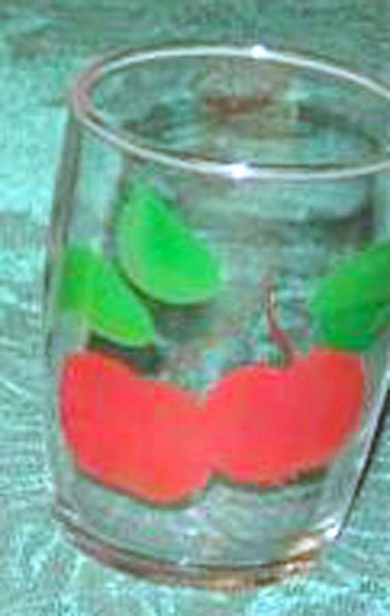 Crystal Fruits Juice Glass by Bartlett Collins-1