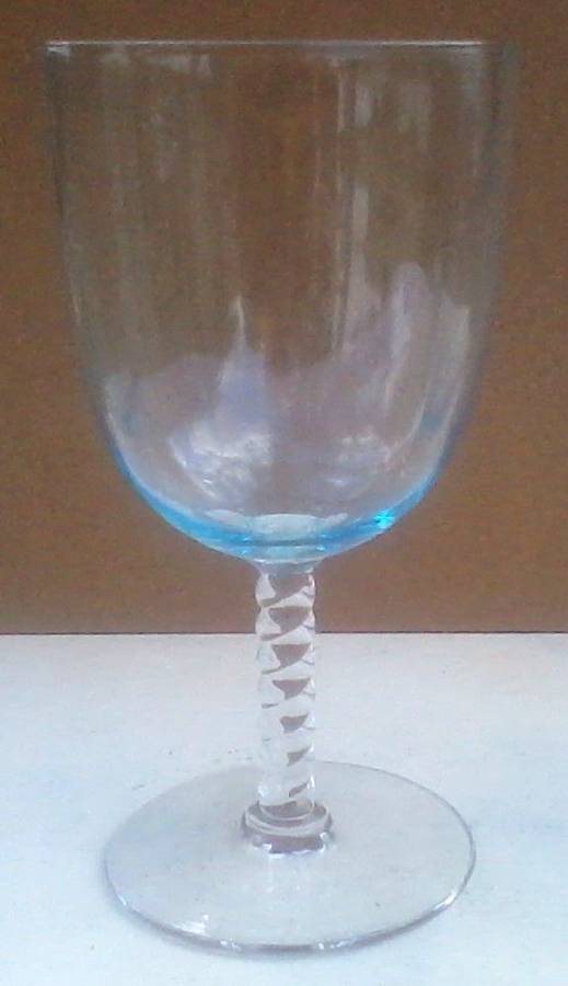Bolero Blue Water Goblet by Bryce-1