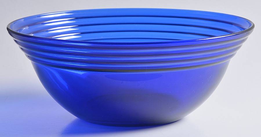 Forum Saphir (Cobalt) 8" Round Bowl by Bormioli Rocco-1