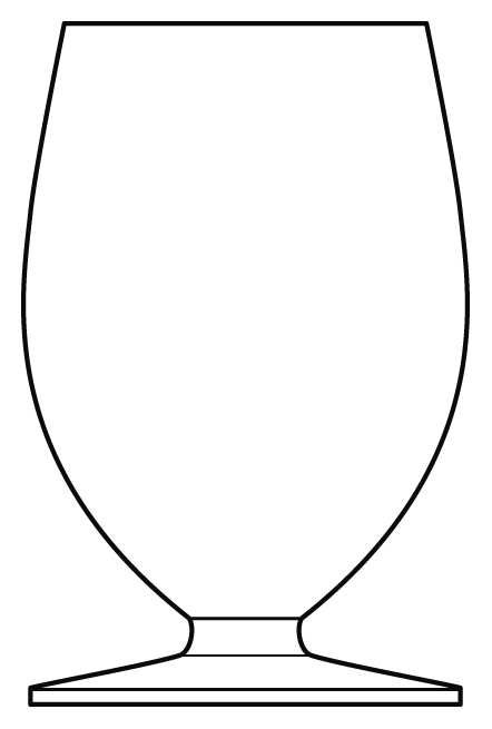 Tulip Clear Juice Glass by Bormioli Rocco-1