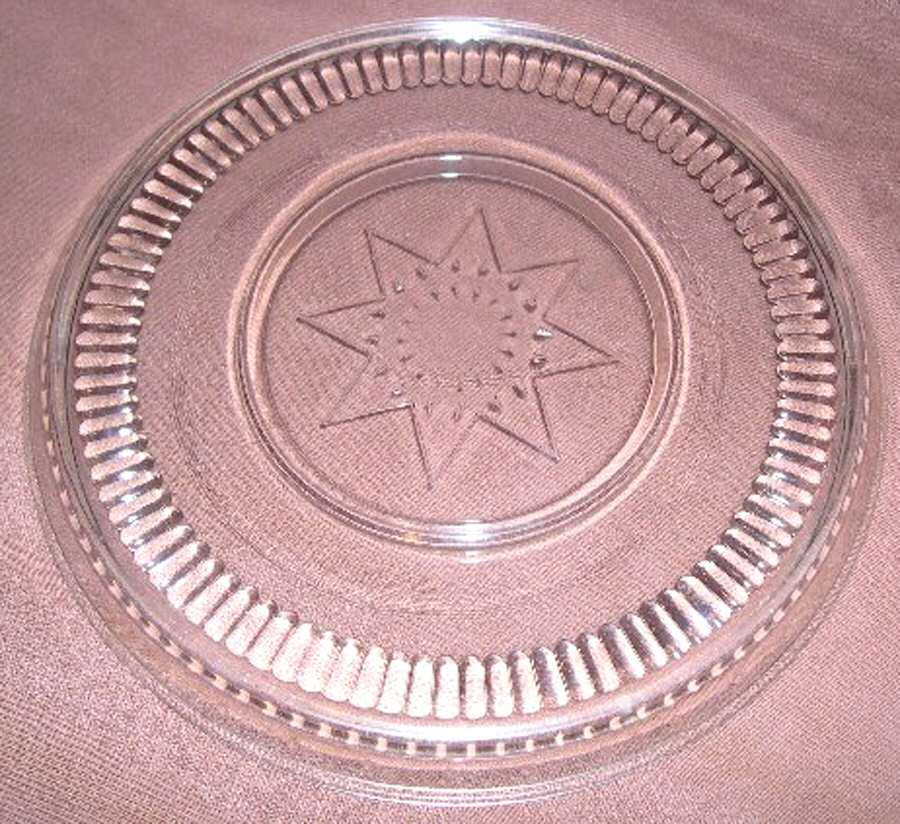Aurora Clear Round Tray by Brilliant Glass Work-1