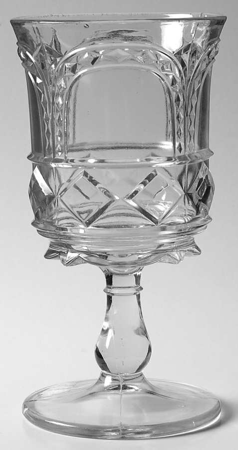 Aurora Clear Water Goblet by Brilliant Glass Work-1