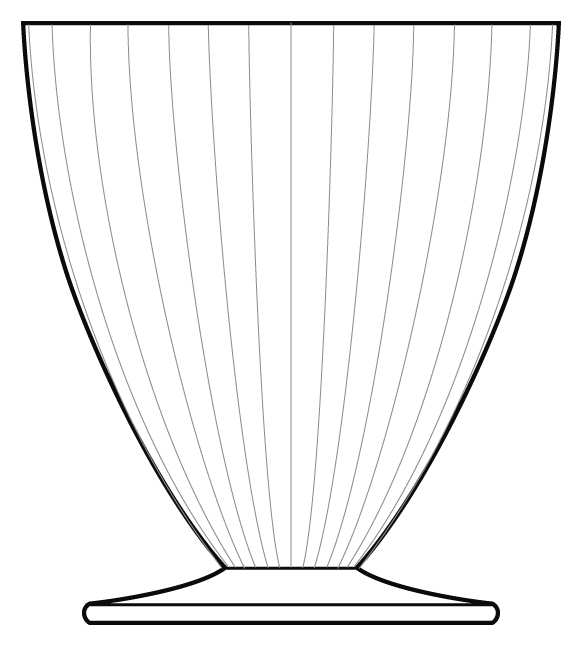 Flore Water Goblet by Baccarat-1
