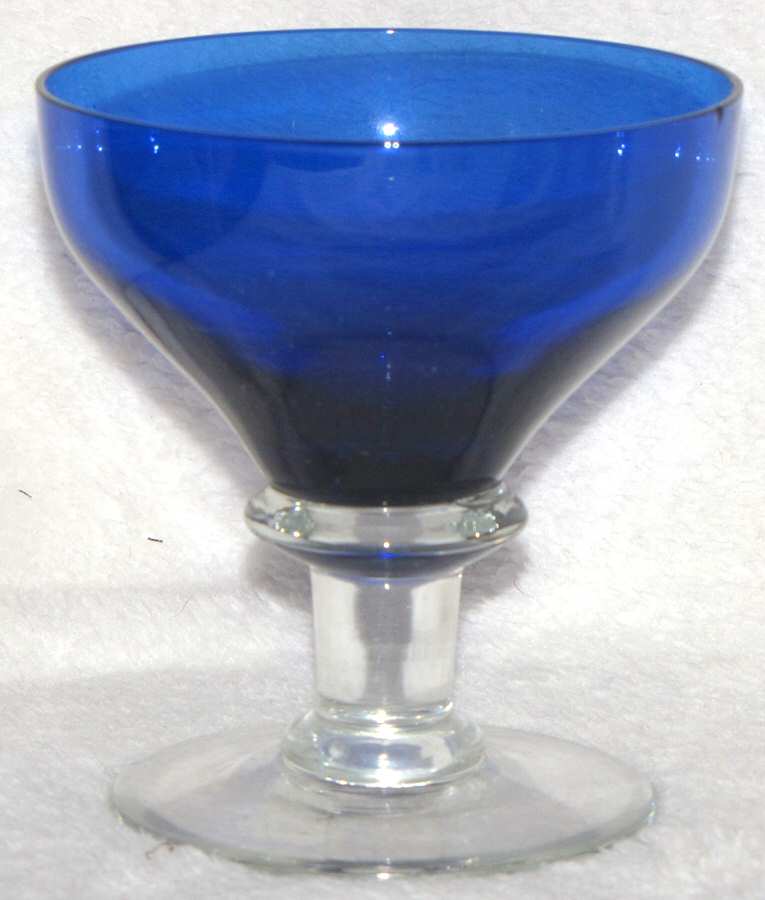715 Cobalt Blue Champagne/Tall Sherbet by Bryce-1
