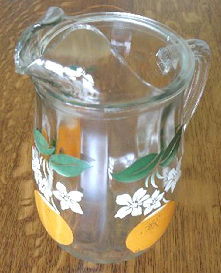 Orange Crush 36 Oz Pitcher by Bartlett Collins-1