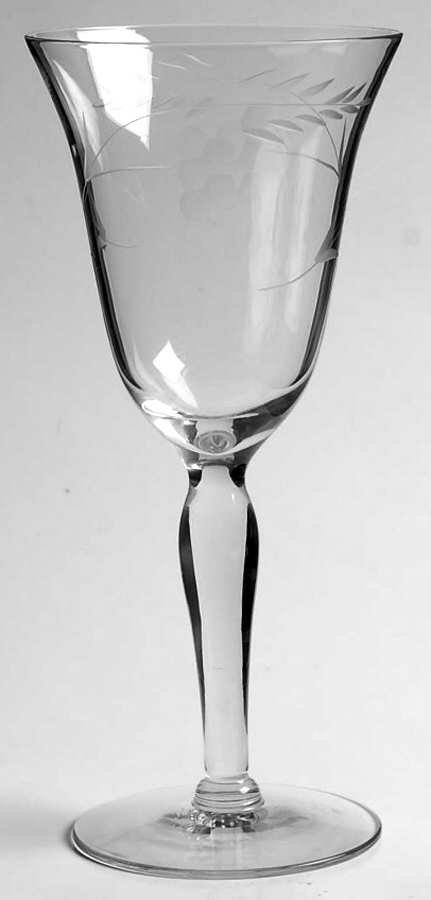 Lynn Water Goblet by George Borgfeldt-1