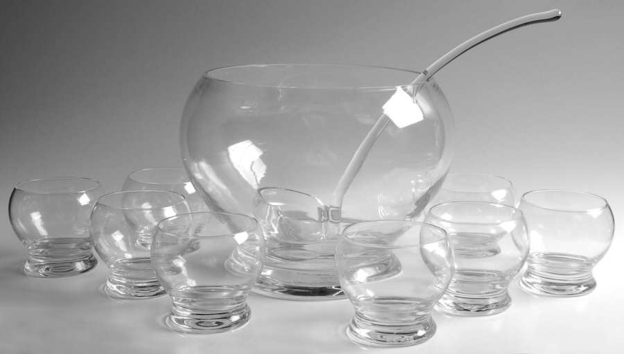 Party Flavors (10 Piece) Punch Set (8 Cups, Bowl & Ladle) by Block-1