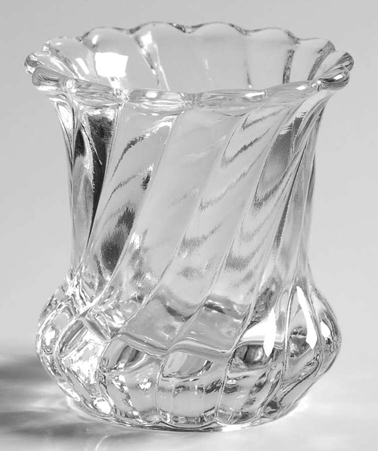 Swirl Clear (Volute) Cigarette Urn by Baccarat-1
