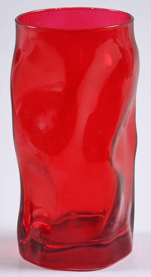 Sorgente Red 14 Oz Flat Tumbler by Bormioli Rocco-1