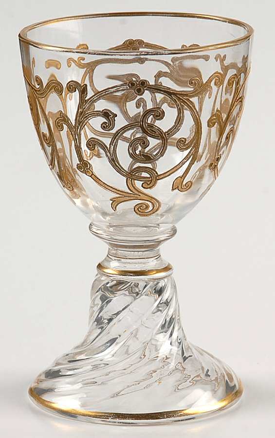 Cluny Cordial Glass by St Louis-1