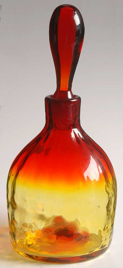 Decanters & Bottles #6912 Decanter & Stopper by Blenko-1
