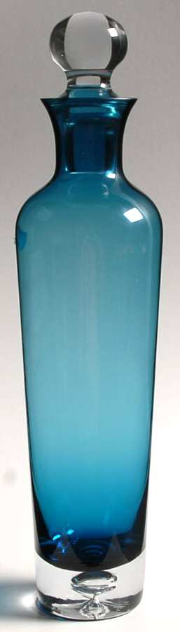 Festival Teal Vodka Decanter & Stopper by Block-1