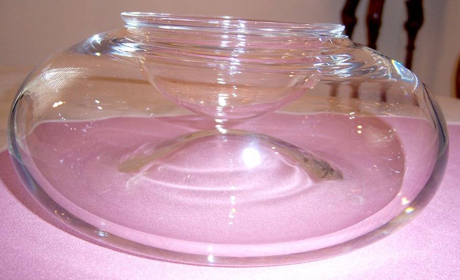 Vesuve (2 Piece) Caviar Server Set by Baccarat-1