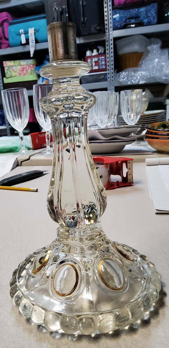 Medallion 9" Candelabra Base by Baccarat-1