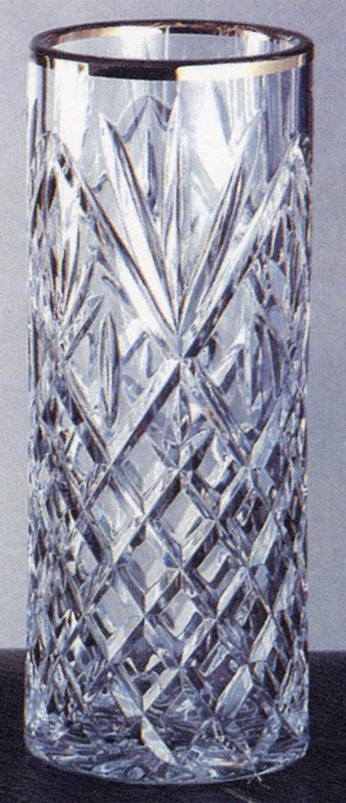 Strathmore Gold 10" Flower Vase by Block-1