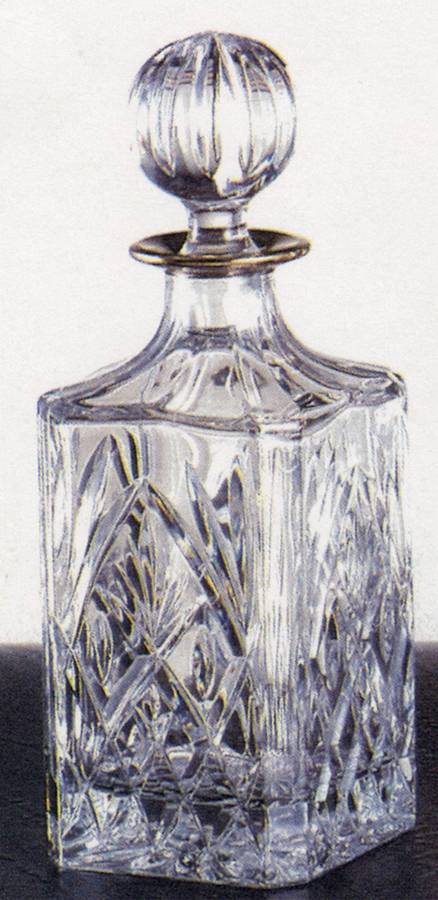 Strathmore Gold Whiskey Decanter & Stopper by Block-1