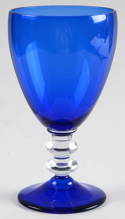 Belmont Cobalt Water Goblet by Bryce-1