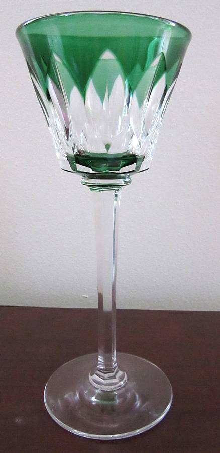 BAC76 Emerald Green Rhine Wine by Baccarat-1
