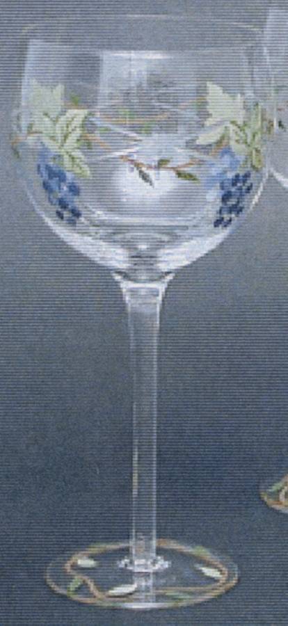 Grape Charms Water Goblet by Block-1