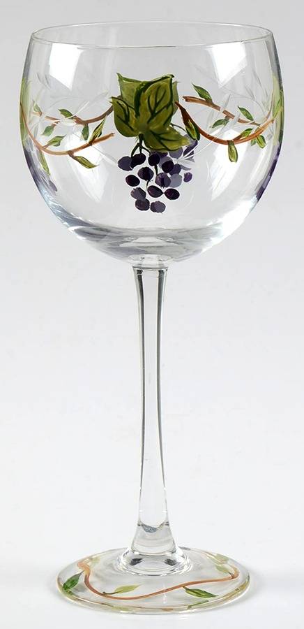 Grape Charms Water Goblet by Block-1